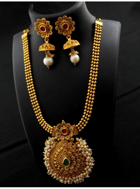 Polki Jewelry Set